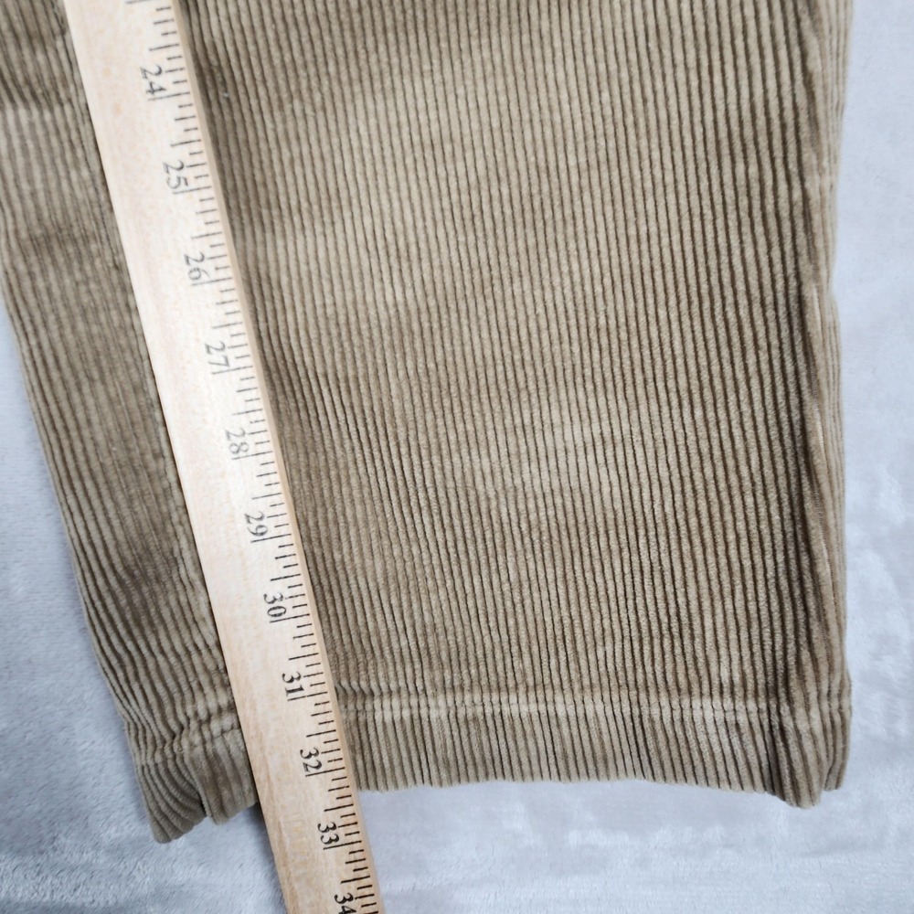Polo Ralph Lauren Corduroy Pants Mens 38x32 Beige Andrew Pleated Classic Fit - Picture 11 of 13